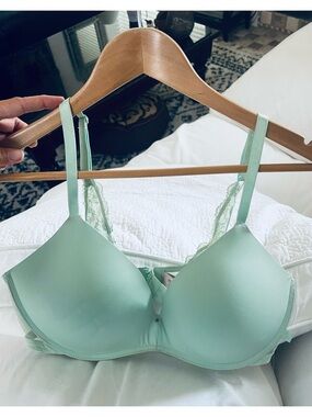 Victoria's Secret Mint Green Lace-Back Sz 38C